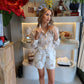 First Class Fit - Eyelet Short Set