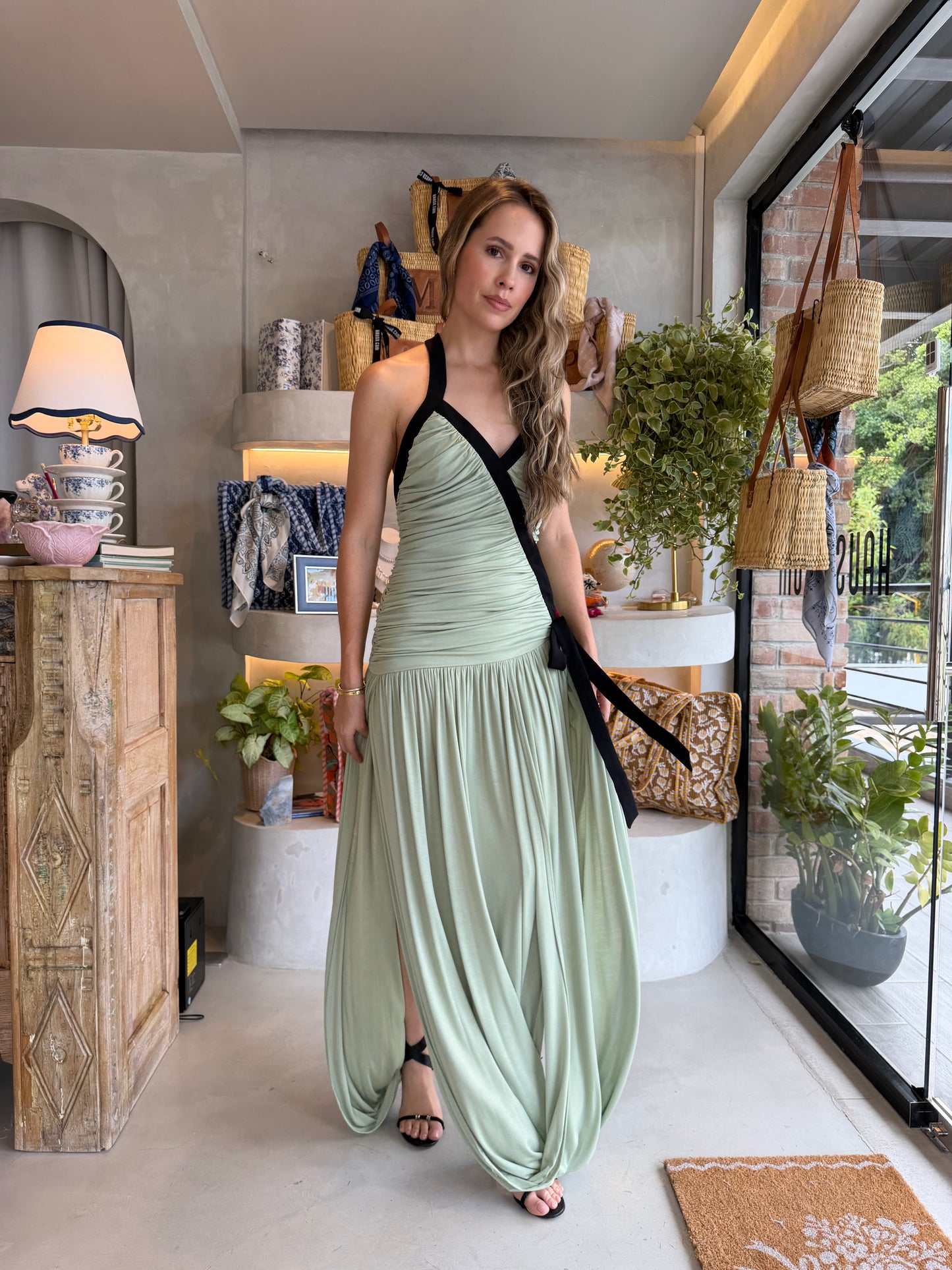 India - Maxi Dress Mint
