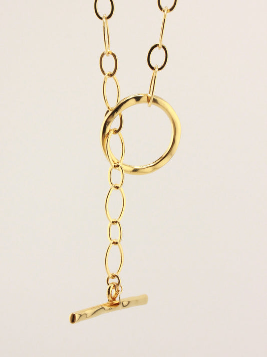 OVAL LUXE DROP - Chain Necklace