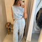 Nammos - Baby Blue Pant Set