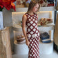 Le Bagatelle - Burgundy Knit Set
