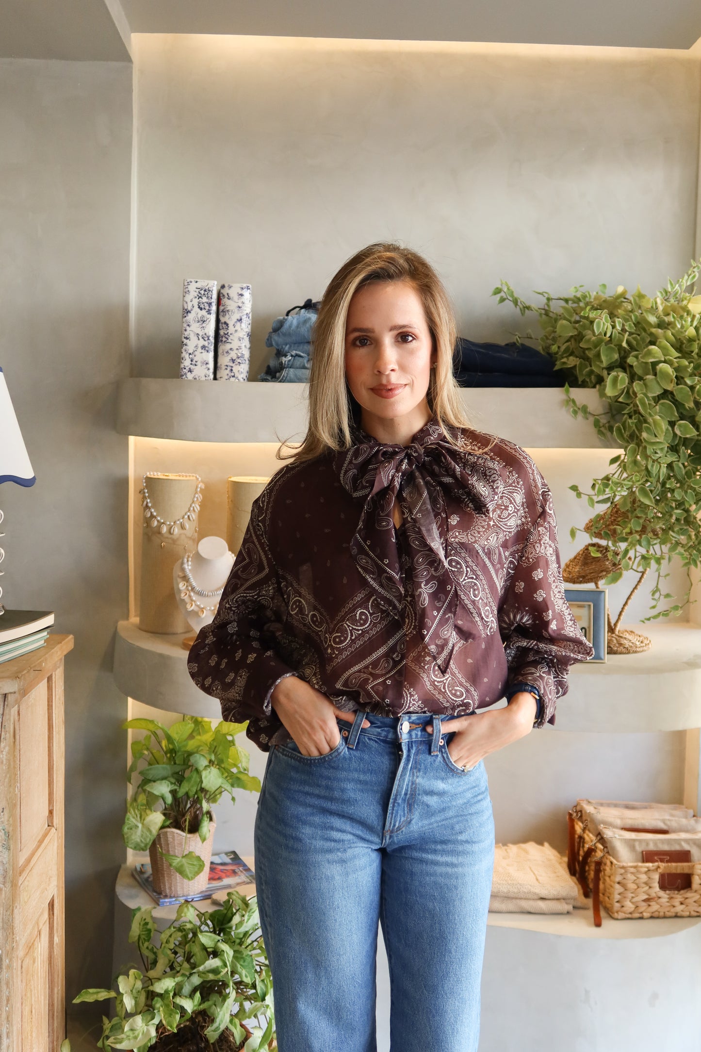 Houston - Paisley Onesize Shirt
