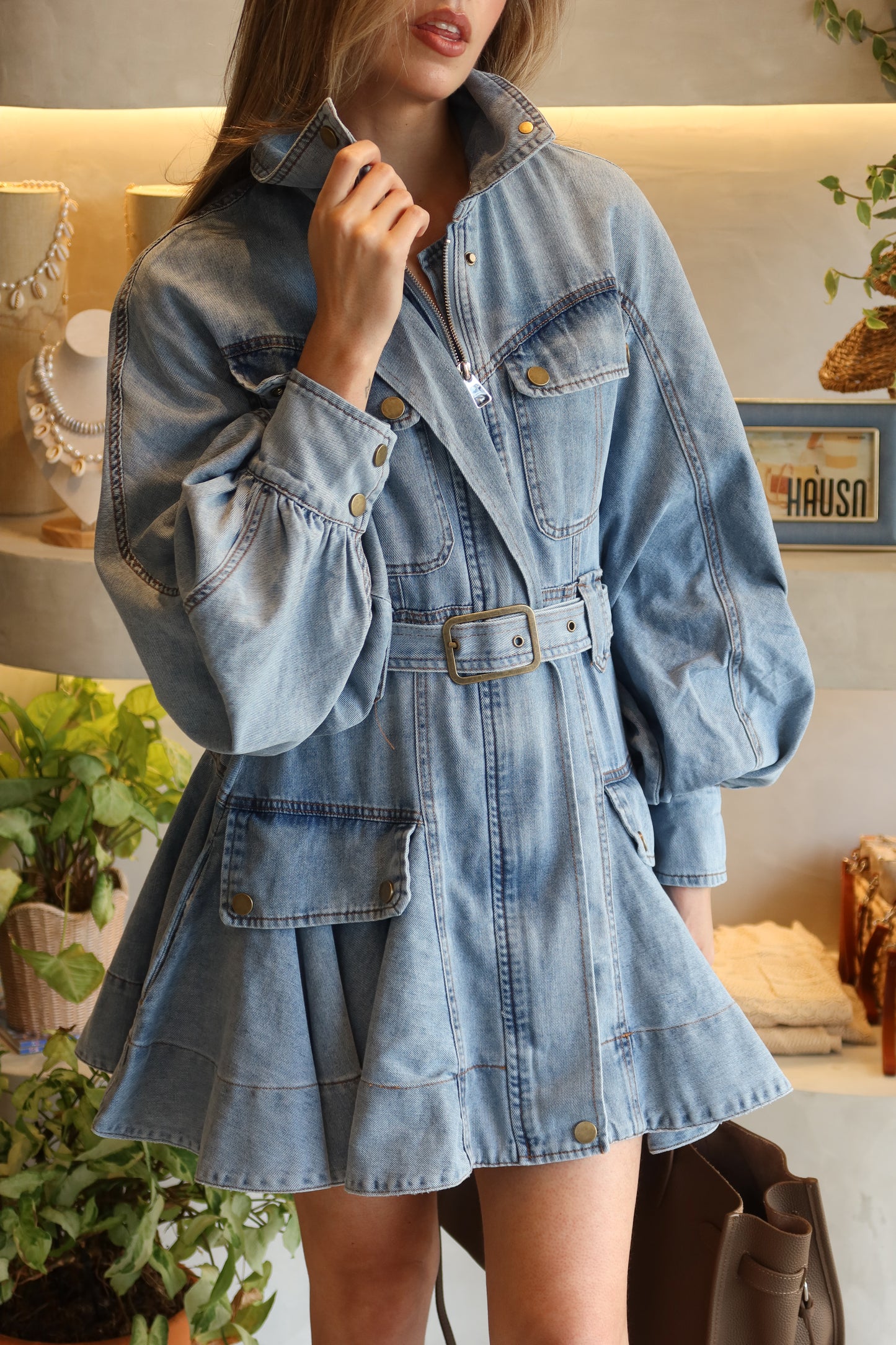 Bal Harbour - Denim Dress