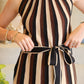 Montecito - Stripe Maxi Dress