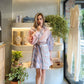 Palm Beach - Sheer Stripe Dress