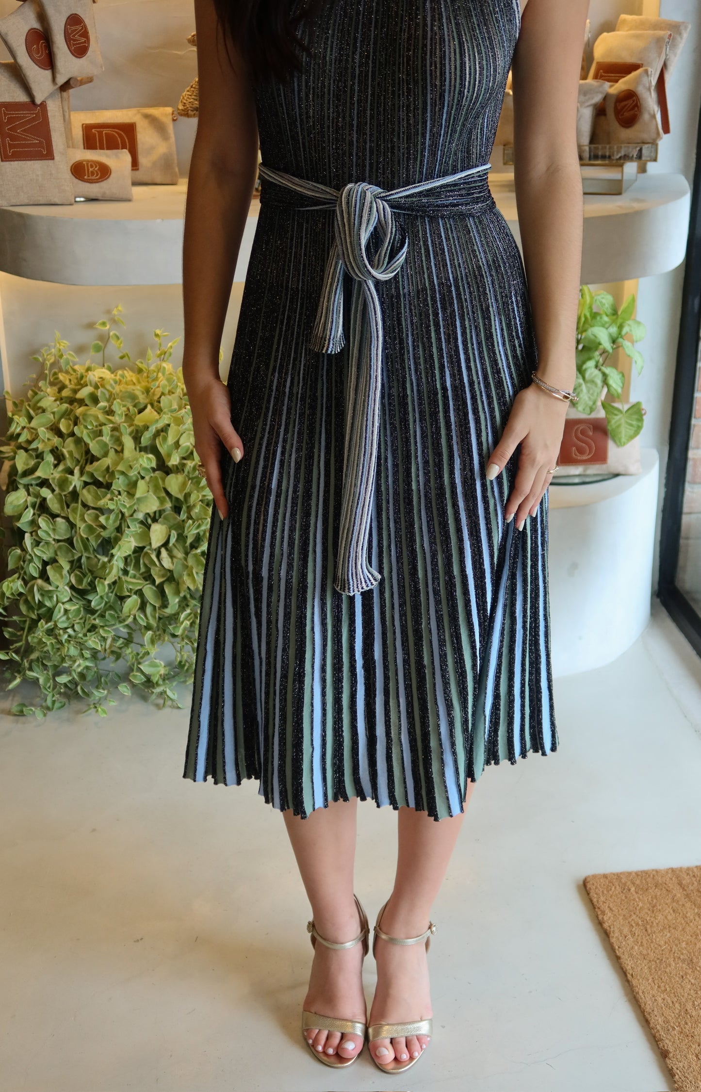 Marbella - Sunrise Stripe Dress