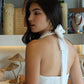 Positano - White Halter Top