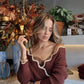 Swirl Sweater - Black & Brown