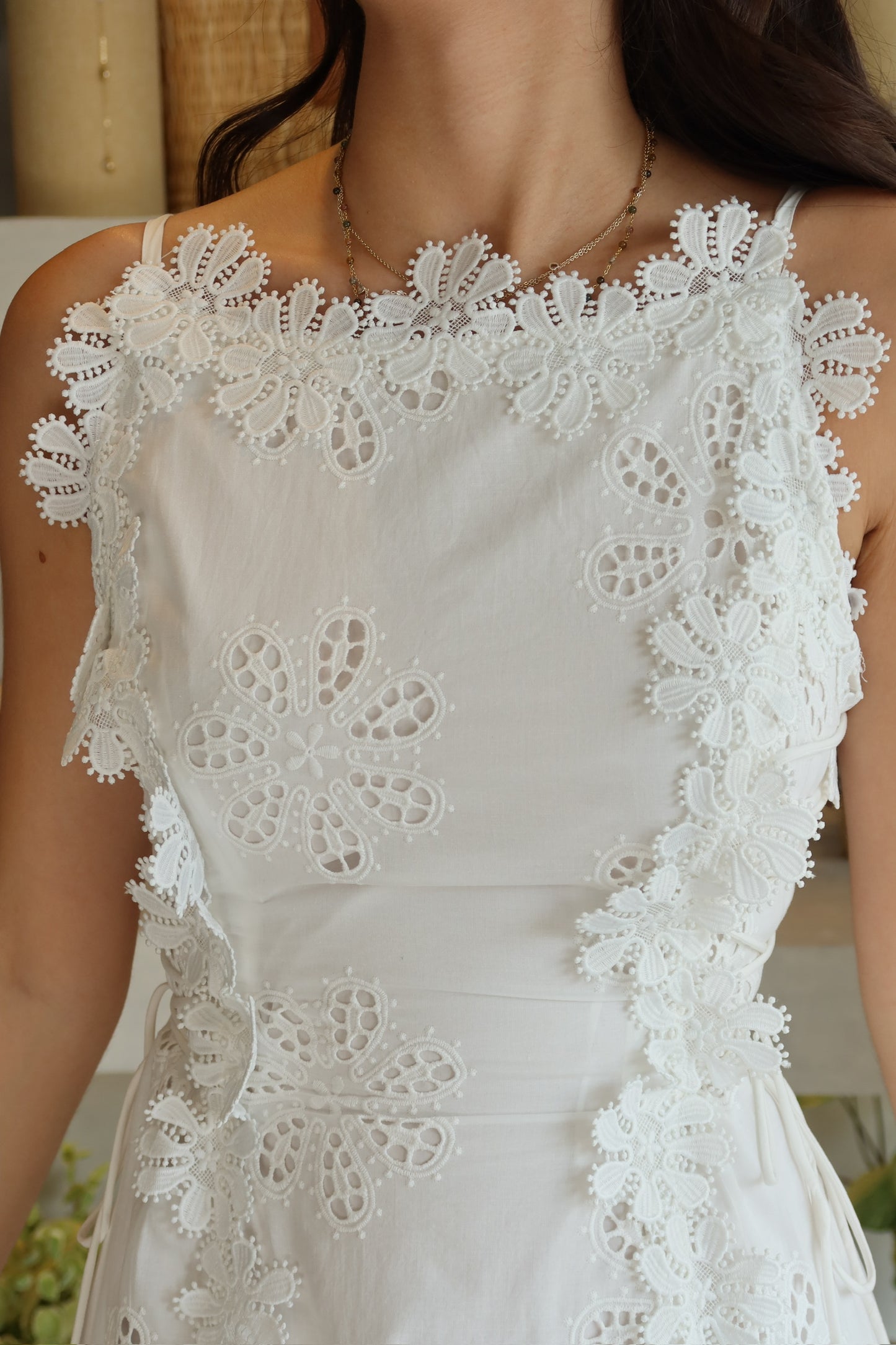 Sydney - White Maxi Dress