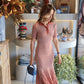 Fall Landing - Black & Maple Dress
