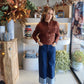 Fall Landing -Maple Fringe Sweater