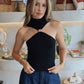 Chelsea - Gold Ring Tank Tops