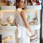 Sagaponack - Ivory Peplum Pant Set