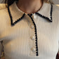 Layover Layers - Black & Beige Top