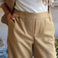 Layover luxe - suede pant set