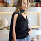 The Vittoria - Slip Scarf Top