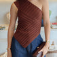 Vermont - Asymetrical Sweater Top