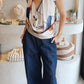 The Dua - Print Silk Top