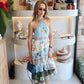 Alexia - Print Ruffle Dress