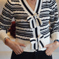 Jet Lag Knit - Bow Sweater