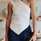 Vermont - Asymetrical Sweater Top