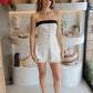 The Sofia - Strapless Vest Set