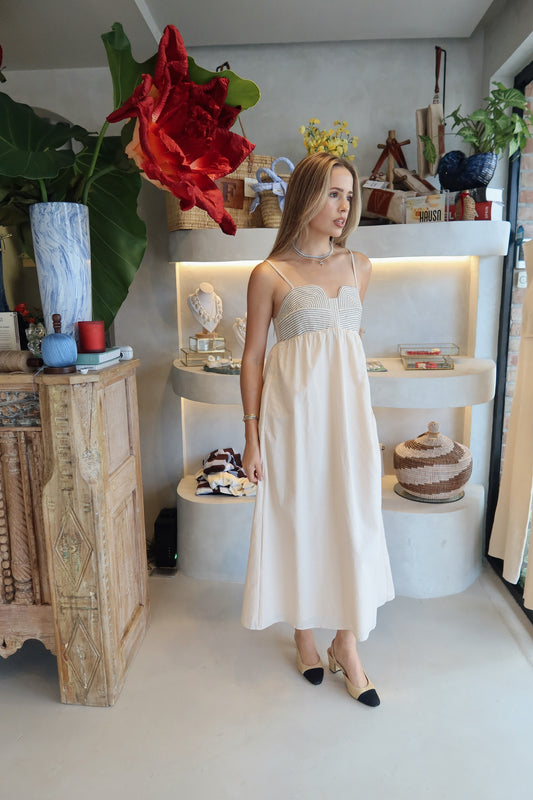 Samana - Stitch Midi Dress