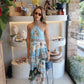 Alexia - Print Ruffle Dress