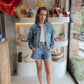 Warehausn - Denim Jogger Shacket Set