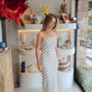 Cabo - B&W Back Sequin Dress