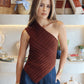 Vermont - Asymetrical Sweater Top