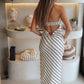 Cabo - B&W Back Sequin Dress