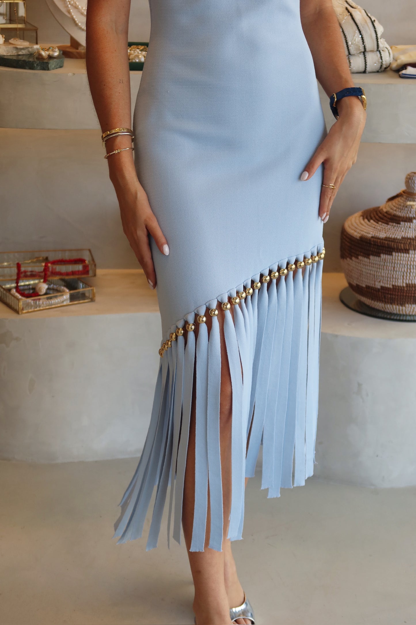 Taormina - Fringe Dress