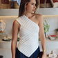 Vermont - Asymetrical Sweater Top