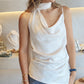 The Vittoria - Slip Scarf Top