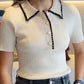Layover Layers - Black & Beige Top