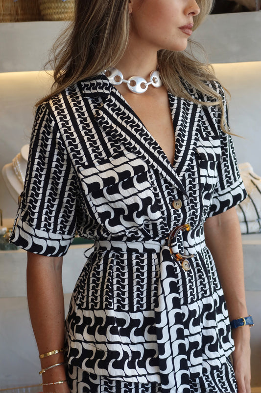 Gitano - Print Pant Set