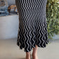 Fall Landing - Black & Maple Dress
