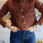 Fall Landing -Maple Fringe Sweater