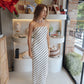 Cabo - B&W Back Sequin Dress