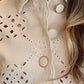 The Gabriela - Beige Eyelet Set