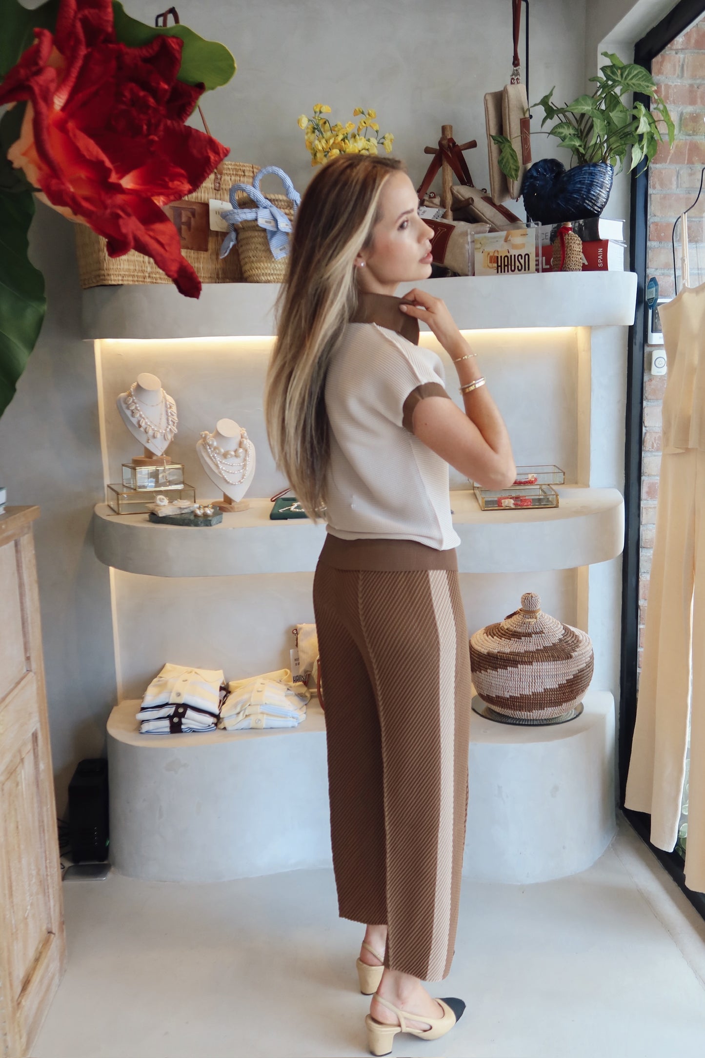 Layover luxe - Crinckle Set