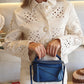 The Gabriela - Beige Eyelet Set
