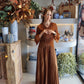 Weekend in Aspen - Camel Skirt Set