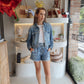 Warehausn - Denim Jogger Shacket Set