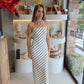 Cabo - B&W Back Sequin Dress
