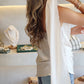 The Vittoria - Slip Scarf Top