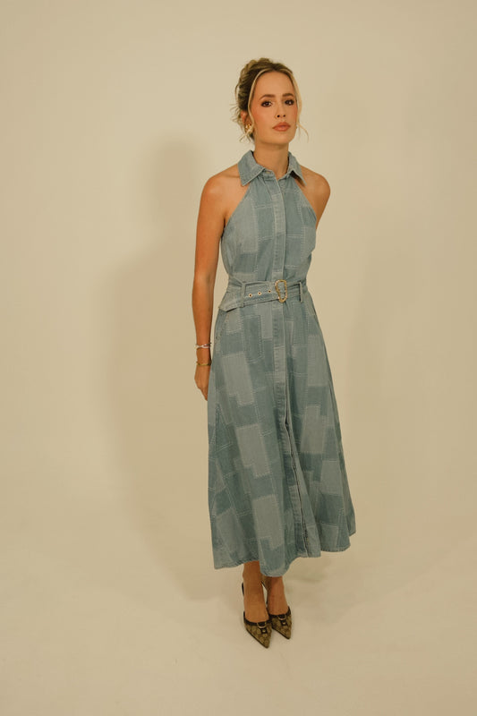 Santa Monica - Midi Denim Dress