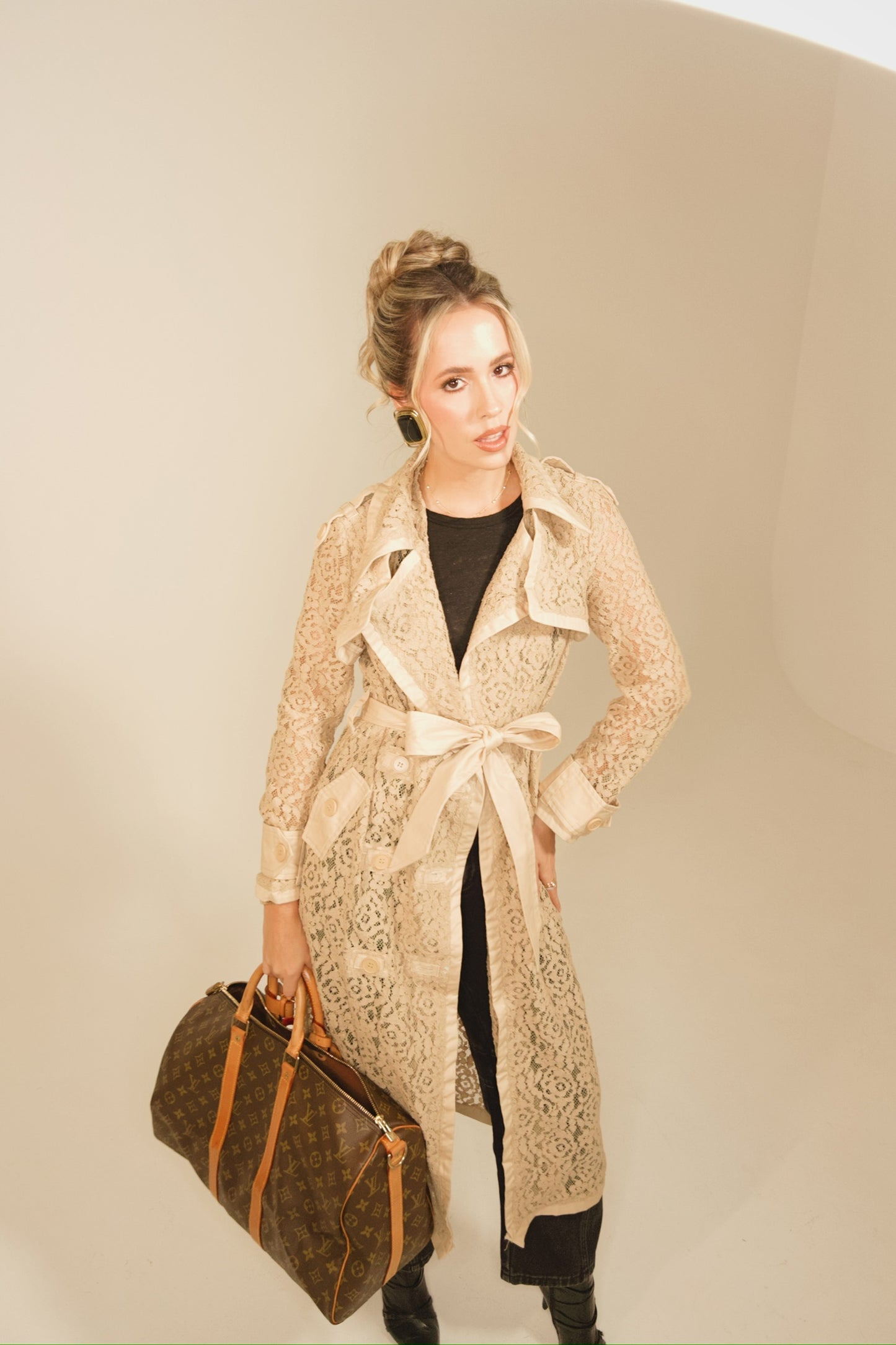 Paris is for Lovers - Lace Trench Coat