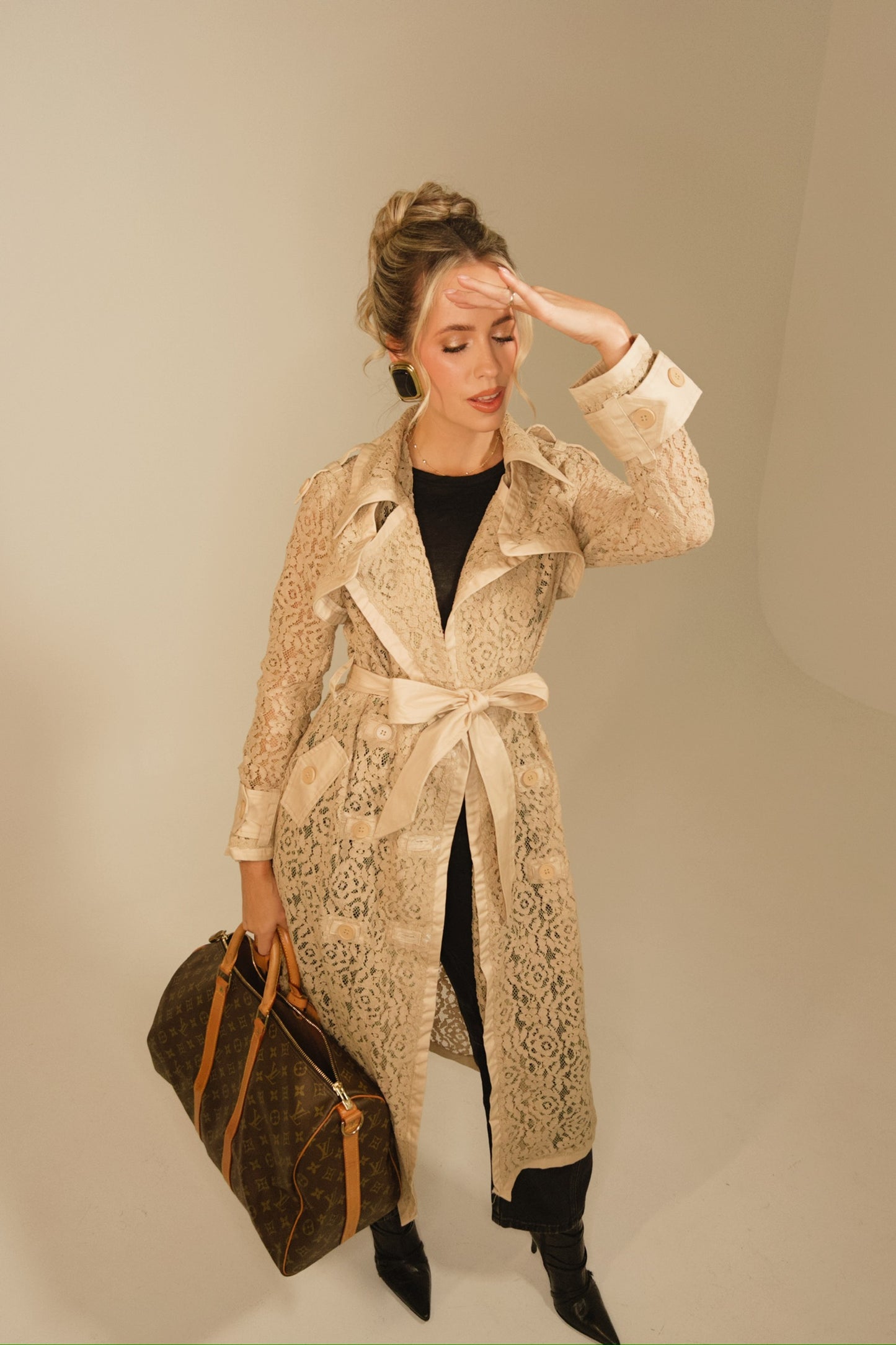 Paris is for Lovers - Lace Trench Coat